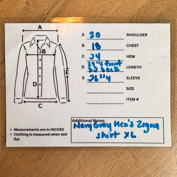 Ermenegildo Zegna Cotton Long Sleeve Button Down Shirt Grey - Picture 7 of 7